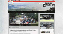 Desktop Screenshot of bunkermuseum.at