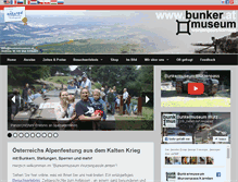 Tablet Screenshot of bunkermuseum.at