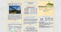 Desktop Screenshot of bunkermuseum.nl